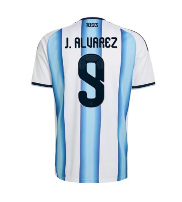 Argentina Julian Alvarez #9 Replika Hemmatröja VM 2026 Kortärmad